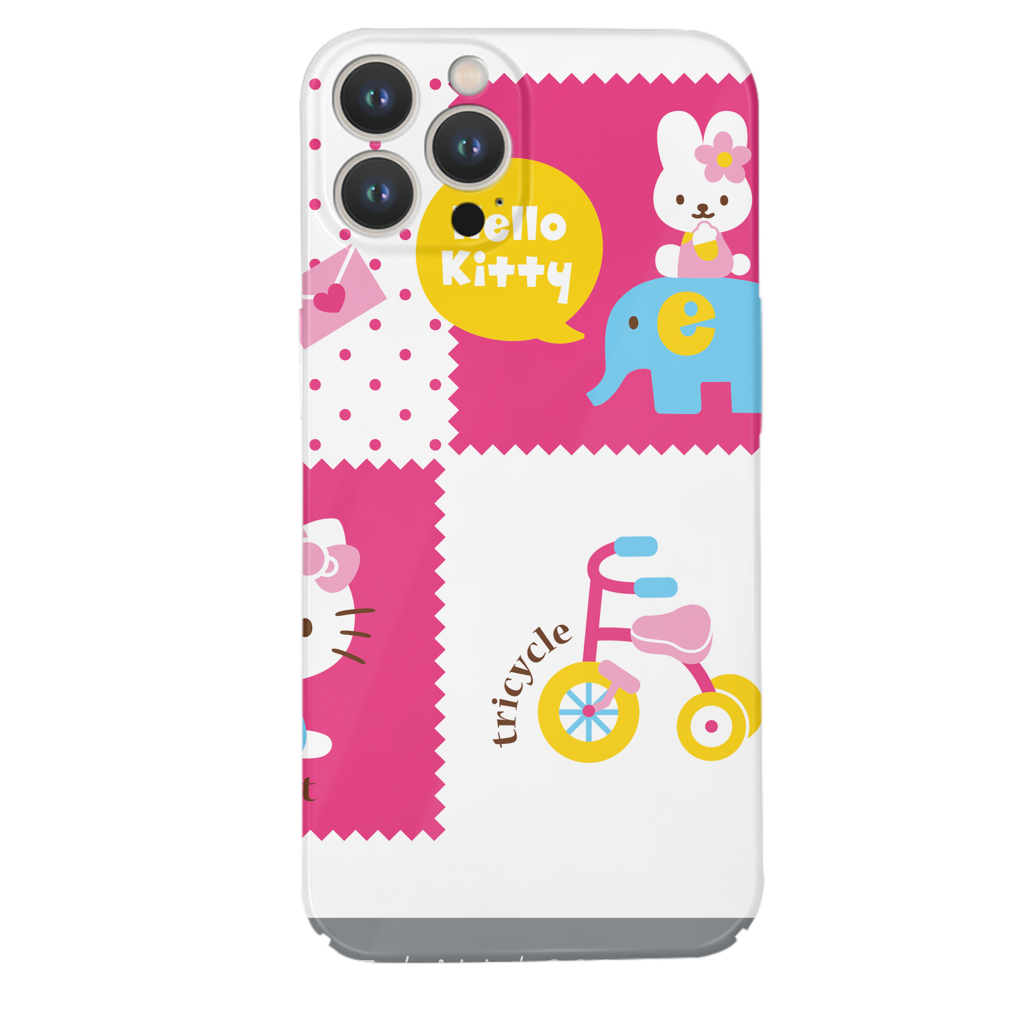 （画像用） Hello Kitty ハローキティ 【iPhone 14シリーズ対応】ハードケース
